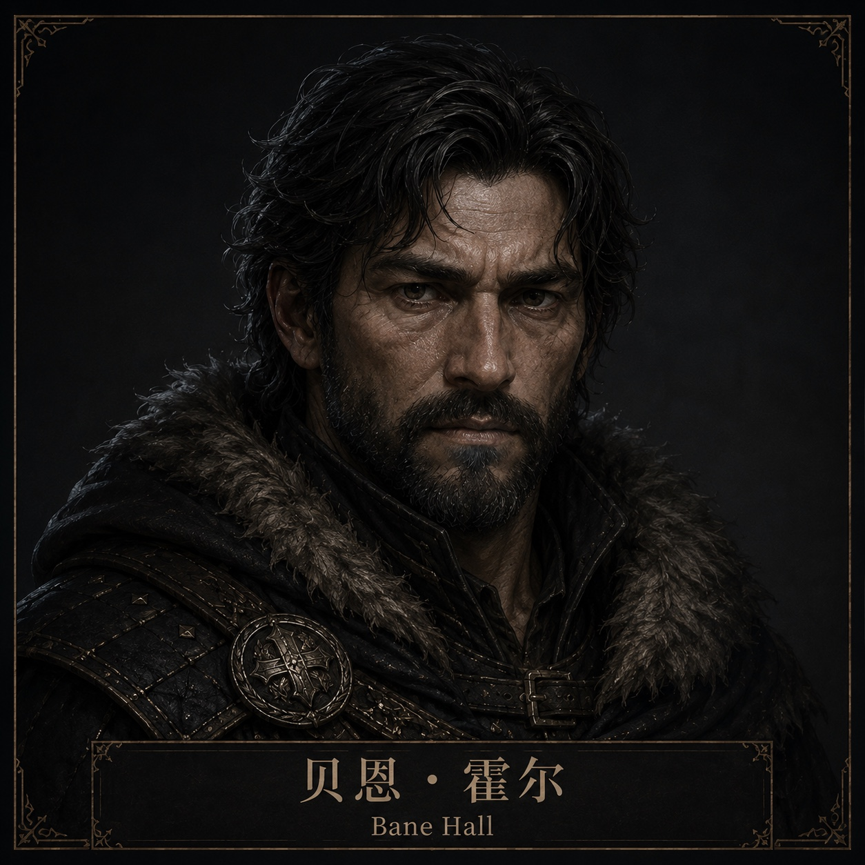 贝恩·霍尔人物照